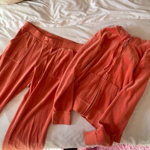 Orange/tangerine juicy couture black label set